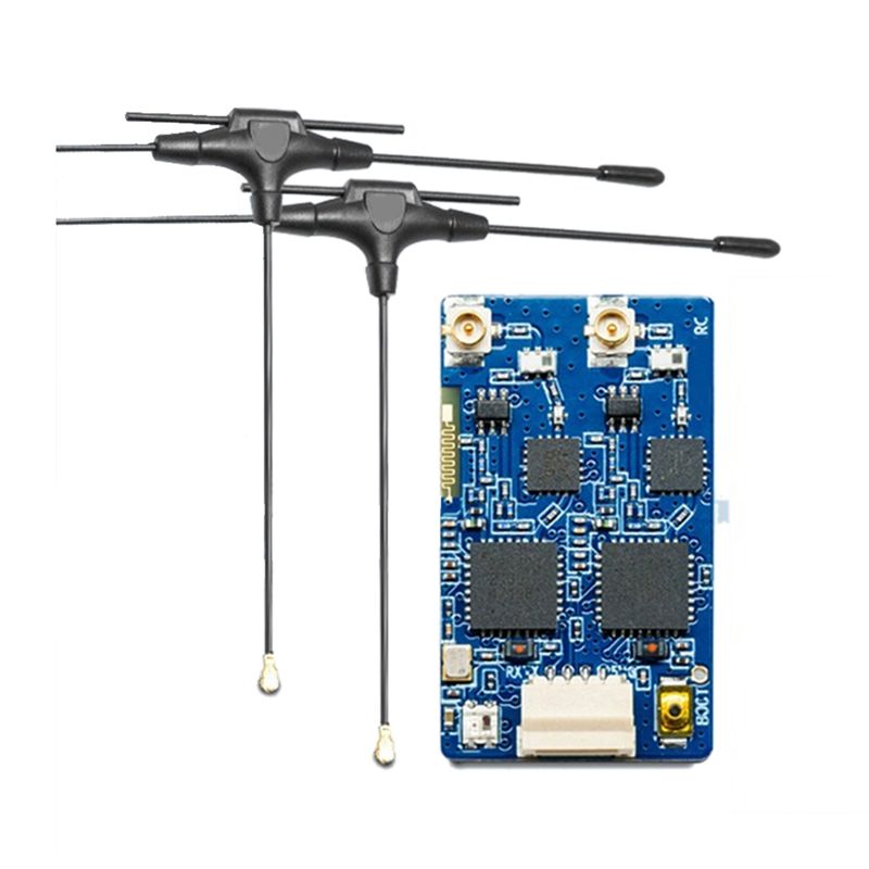 Drone Racing Receiver - B78B-900MHz, 2.4GHz, 915MHz ELRS RX 듀얼