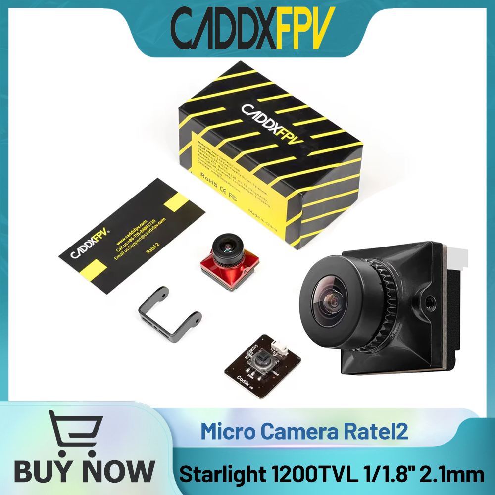 CADDX 마이크로 FPV 카메라 Ratel 2 4.5 - Drone Racing Camera 리뷰 및 가격