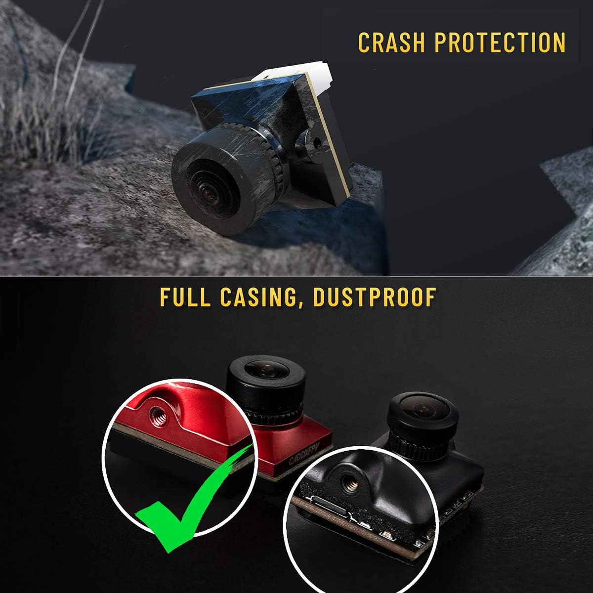 CADDX 마이크로 FPV 카메라 Ratel 2 4.5 - Drone Racing Camera 리뷰 및 가격