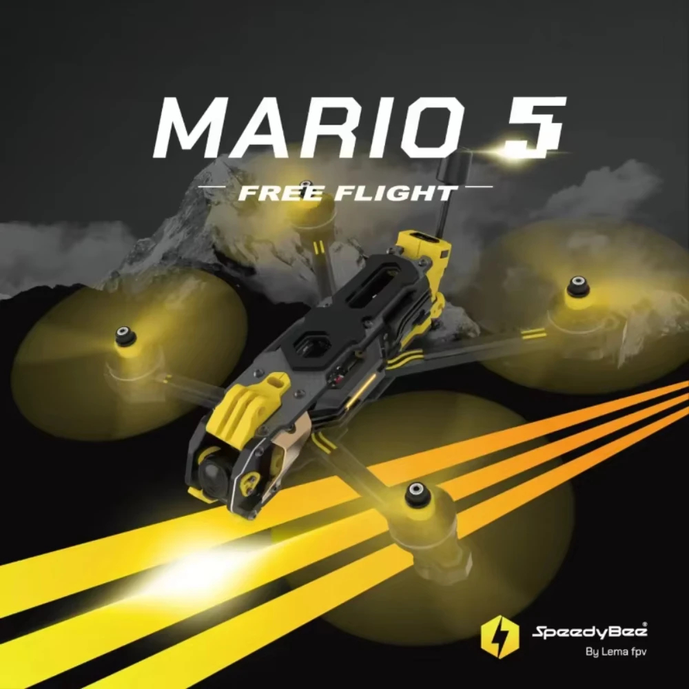 스피디비 마리오 5 O4 프레임 키트, DC/XH 버전 - Drone Racing Frame 리뷰 및 가격