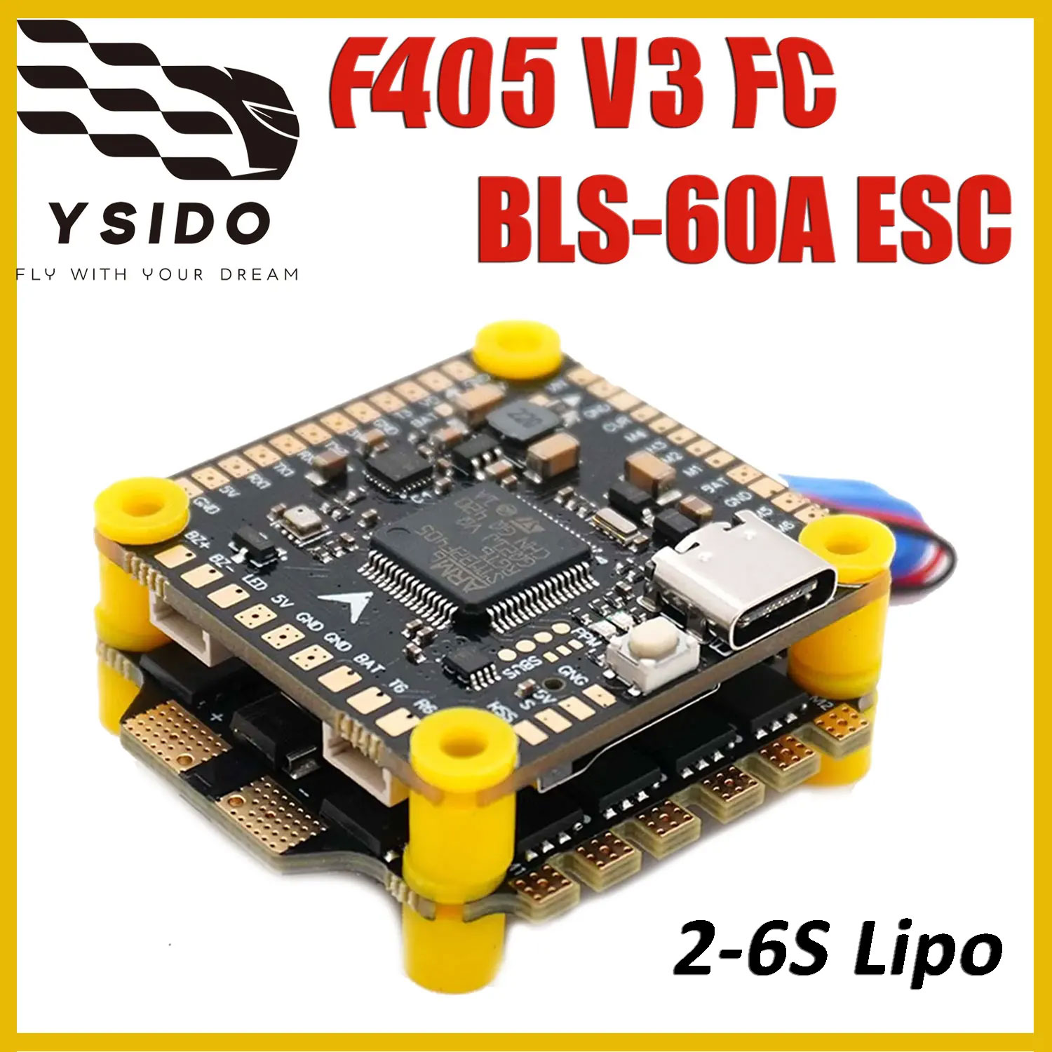 YSIDO F405 V3 비행 컨트롤러 BLS 4-in - Drone Racing Flight Controller 리뷰 및 가격